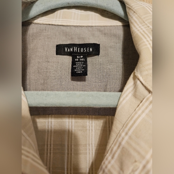 Geoffrey Beene Men's Beige Shirt - Picture 4 of 6